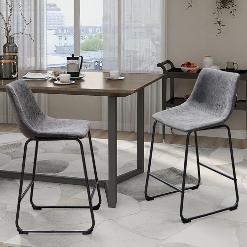 17 Stories 24 Inch Counter & Bar Stool(set Of 2) | Wayfair.ca
